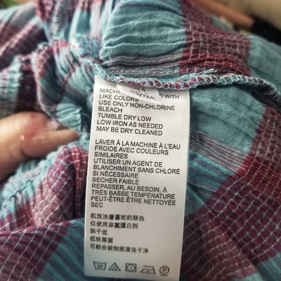 Free People Vivi smocked striped off shoulder top - Picture 8 of 11